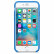 Чехол в стиле Apple Silicone Case для iPhone 6S / 6 (Blue)