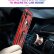 Противоударный чехол для iPhone XS / X с металлическим кольцом для магнитных держателей (Black)
