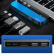 Переходник HUB-адаптер Baseus Transp series Dual Type-C (Type-C to Type-C*2+USB3.0*2+4K HD*1), Blue (CAHUB-TS03)