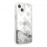 Чехол для iPhone 13 Guess Liquid Glitter Peony Hard Silver (GUHCP13MLGPESI)