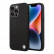 Кожаный чехол для iPhone 14 Pro BMW Signature Genuine leather Logo imprint Hard Black (BMHCP14LSLLBK)