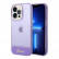 Чехол для iPhone 14 Pro Max Guess PC/TPU Translucent w Electoplated camera Hard Purple (GUHCP14XHGCOU)