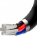 Аудиоадаптер L53 Baseus Type-C Male to Type-C female + 3.5mm female 2A, Black (CATL53-01)