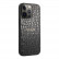 Чехол для iPhone 13 Pro Guess PU Croco with metal logo Hard Black (GUHCP13LPCRBBK)