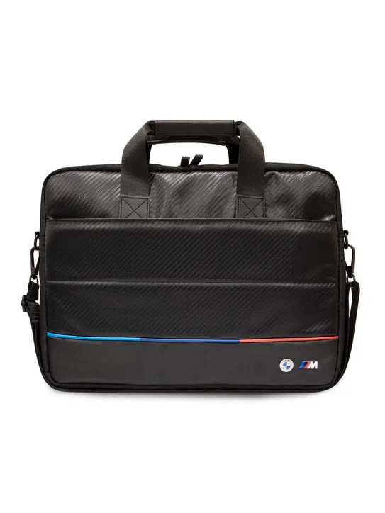 Сумка для ноутбуков 15'' BMW Computer Backpack Carbon Tricolor с карманами Black (BMCB15PUCARTCBK)