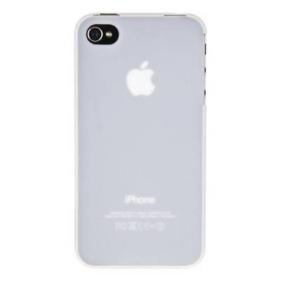 Накладка пластиковая XINBO для iPhone 4/4s белая (в комплекте пленка)