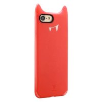 Силиконовый чехол Baseus для iPhone 7 / 8 Funny Devil Baby Case (Red)