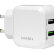Сетевой адаптер EnergEA СЗУ Ampcharge, 2 USB QC3.0 White 5.4A (CHR-AC-30QEU)