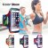 Универсальный спортивный чехол с манжетой Floveme для iPhone 8 / 7 / 6S / SE 2020 и других смартфонов до 4,7" (Black)