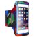 Универсальный спортивный чехол с манжетой Floveme для iPhone 8 / 7 / 6S / SE 2020 и других смартфонов до 4,7" (Black)