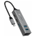 Переходник HUB-адаптер Baseus Cube Type-C to USB 3.0х3 + USB 2.0х2, Dark gray (CAHUB-D0G)