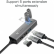 Переходник HUB-адаптер Baseus Cube Type-C to USB 3.0х3 + USB 2.0х2, Dark gray (CAHUB-D0G)