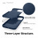 Чехол-накладка для iPhone 12 Pro Max (6.7) Elago Soft silicone case (Liquid) Blue (ES12SC67-JIN)