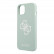 Чехол для iPhone 13 Guess Liquid silicone 4G Big logo Hard Blue (GUHCP13MLS4GWBL)