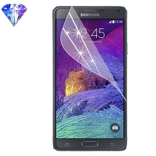 Мерцающая защитная пленка для Samsung Galaxy Note 4 Diamond Screen Protector (японский полимер)