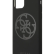 Силиконовый чехол для iPhone 11 Guess Silicone collection 4G logo Hard, Black (GUHCN61LS4GBK)