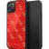 Чехол-накладка для iPhone 11 Pro Guess Double layer 4G Peony Hard Glass, Red (GUHCN584GGPRE)