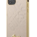 Чехол-накладка для iPhone 12 / 12 Pro (6.1) Guess Iridescent "Love" with metal logo Hard PU, Gold (GUHCP12MPUILGLG)