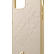 Чехол-накладка для iPhone 12 / 12 Pro (6.1) Guess Iridescent "Love" with metal logo Hard PU, Gold (GUHCP12MPUILGLG)