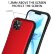 Противоударный чехол для iPhone 12 mini с soft-touch покрытием и эргономичной формой (Red)