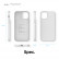 Чехол-накладка для iPhone 12 Pro Max (6.7) Elago Soft silicone case (Liquid) White (ES12SC67-WH)