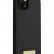 Чехол для iPhone 13 Guess Liquid silicone Plate metal logo Hard Black (Magsafe) (GUHMP13MSPLK)