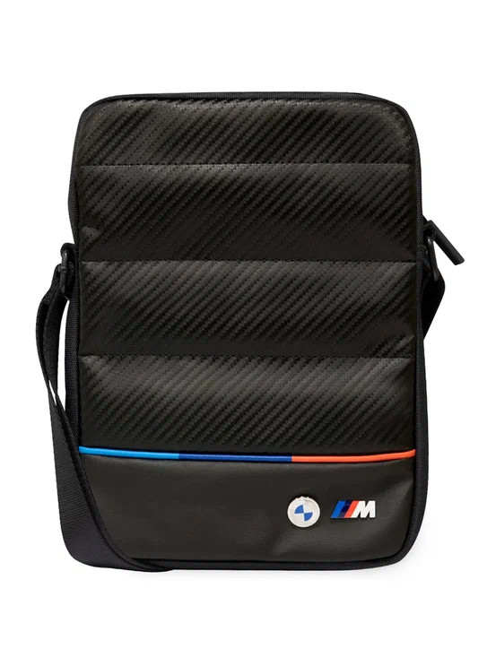 Сумка для планшетов 10" BMW Tablet Bag Carbon Tricolor с карманами Black (BMTB10PUCARTCBK)