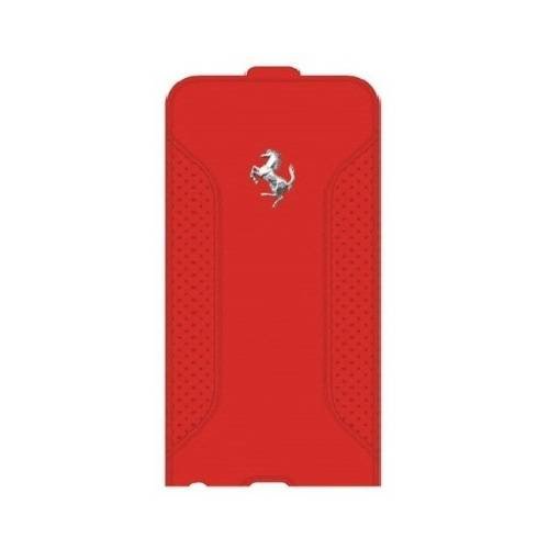 Кожаный чехол с флипом для iPhone 6 Plus / 6S Plus Ferrari F12 Flip Red (FEF12FLP6LRE)