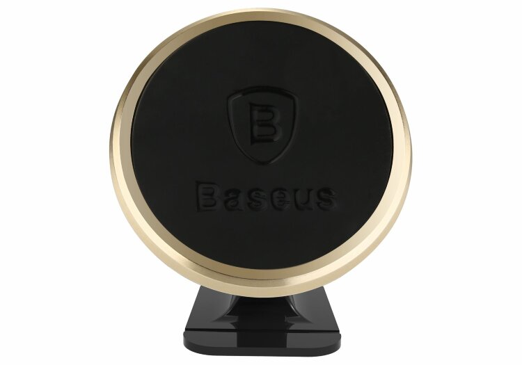 Автодержатель магнитный Baseus 360-degree Rotation Magnetic (на торпедо) Luxury Gold (SUGENT-NT0V)