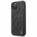 Кожаный чехол-накладка для iPhone 11 Pro Mercedes Bow Quilted/perforated Hard Leather, Black (MEHCN58DIQBK)