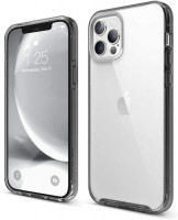 Чехол-накладка для iPhone 12/12 Pro (6.1) Elago HYBRID case (PC/TPU) Black (9ES12HB61-BK)