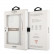 Чехол для iPhone 13 Guess PC/TPU 4G Stripe Hard Tranparent + Gold charm (GUHCP13MKB4GBR)