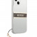 Чехол для iPhone 13 Guess PC/TPU 4G Stripe Hard Tranparent + Gold charm (GUHCP13MKB4GBR)