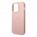 Чехол для iPhone 14 Pro Max Guess PU Saffiano with metal logo Hard Pink (GUHCP14XPSASBPI)