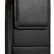Вертикальный кожаный чехол кобура для смартфонов до 7.2" (Black)
