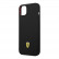 Чехол для iPhone 14 Plus Ferrari Liquid silicone with metal logo Hard Black (FEHCP14MSIBBK)
