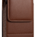 Вертикальный кожаный чехол кобура для смартфонов до 7.2" (Brown)