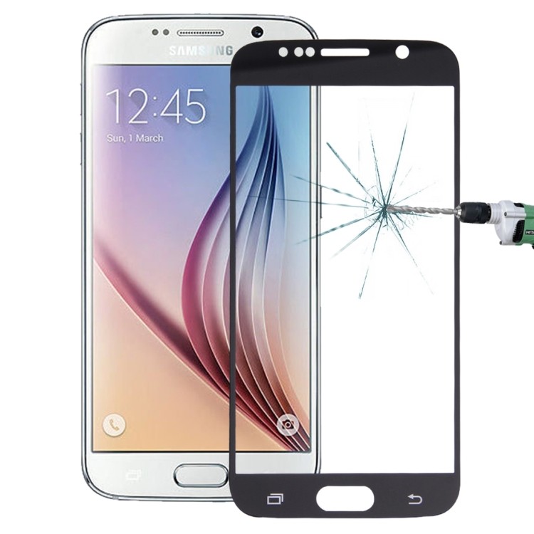 Защитное 3D стекло для Samsung Galaxy S6 / G920 Haweel 0.26 мм, с рамкой Full Screen (Black)