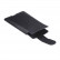 Универсальный кожаный чехол карман с креплением на ремень для смартфонов до 7.2" (черный)