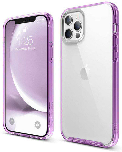 Чехол-накладка для iPhone 12/12 Pro (6.1) Elago HYBRID case (PC/TPU) Lavender (ES12HB61-LV)