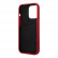 Чехол для iPhone 14 Pro Ferrari Liquid silicone with metal logo Hard Red (FEHCP14LSIBBR)