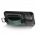 Кожаный чехол Suteni для iPhone 14 Pro с держателем, ремешком на запястье и карманом для карт (Black)