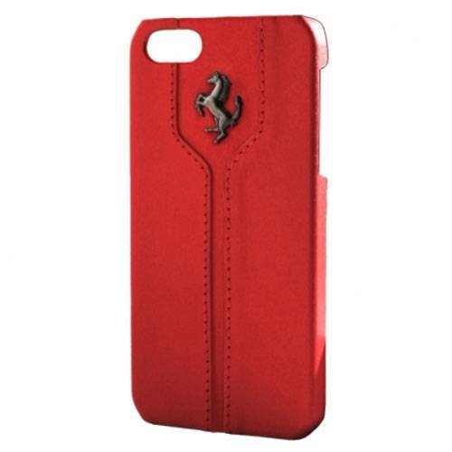 Кожаный чехол накладка для iPhone 6 Plus / 6S Plus Ferrari Montecarlo Hard Red (FEMTHCP6LRE)