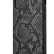 Чехол-накладка для iPhone 12 / 12 Pro (6.1) Guess Python Metal logo Hard PU, Black (GUHCP12MPUSNSMLBK)