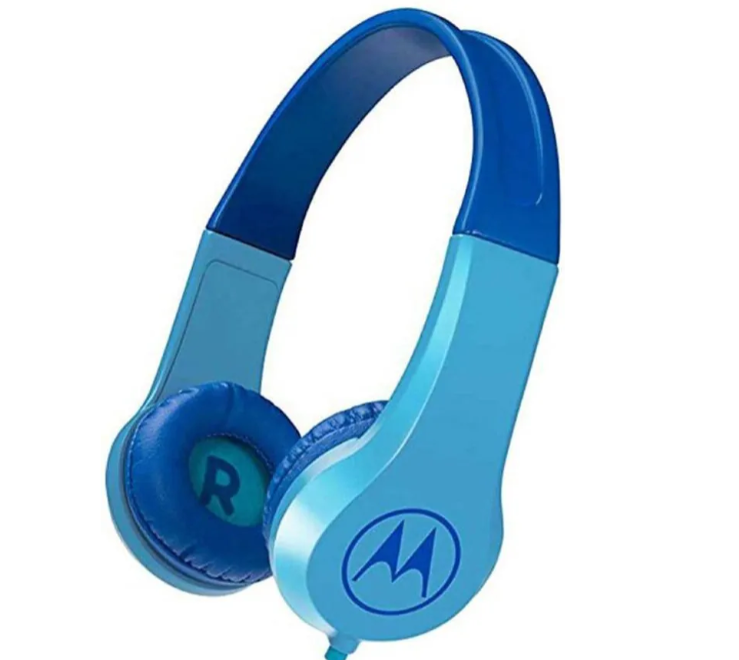 Детские наушники Motorola Squads 200, 3.5 mm, Blue (SQUADS200BL)