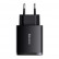 Сетевой адаптер Baseus Compact Quick Charger с 2 портами USB и 1 портом Type-C 30W EU Black (CCXJ-E01)
