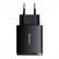 Сетевой адаптер Baseus Compact Quick Charger с 2 портами USB и 1 портом Type-C 30W EU Black (CCXJ-E01)