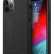Кожаный чехол для iPhone 12 Pro Max (6.7) BMW Signature Genuine Logo imprint Hard Black (BMHCP12LSLLBK)