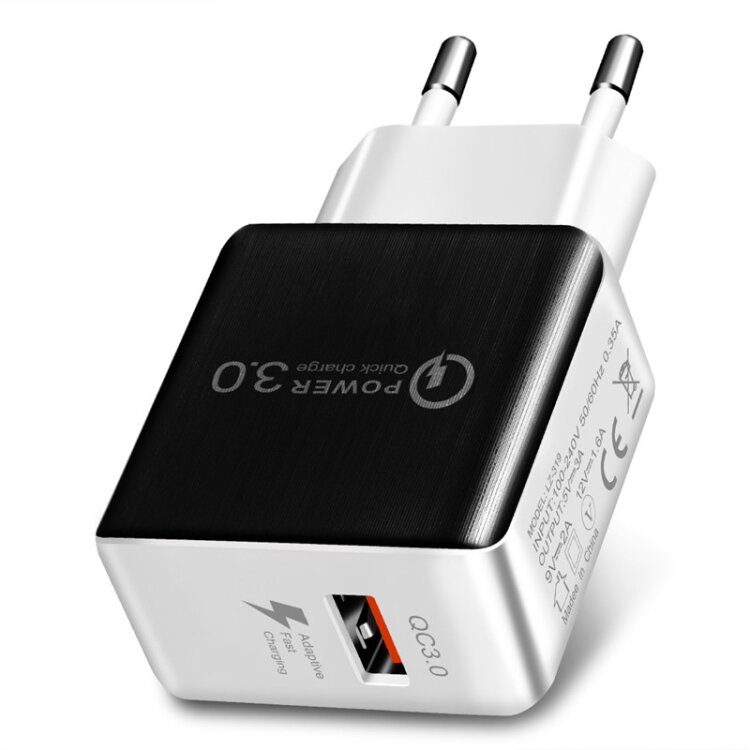 Сетевой адаптер 3A Quick Charger QC 3.0 зарядка для смартфонов и планшетов