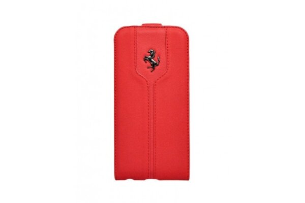 Кожаный чехол с флипом для iPhone 6 / 6S Ferrari Montecarlo Flip, Red (FEMTFLP6RE)